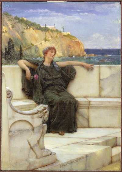 śnić na jawie autorstwa Lawrence Alma Tadema